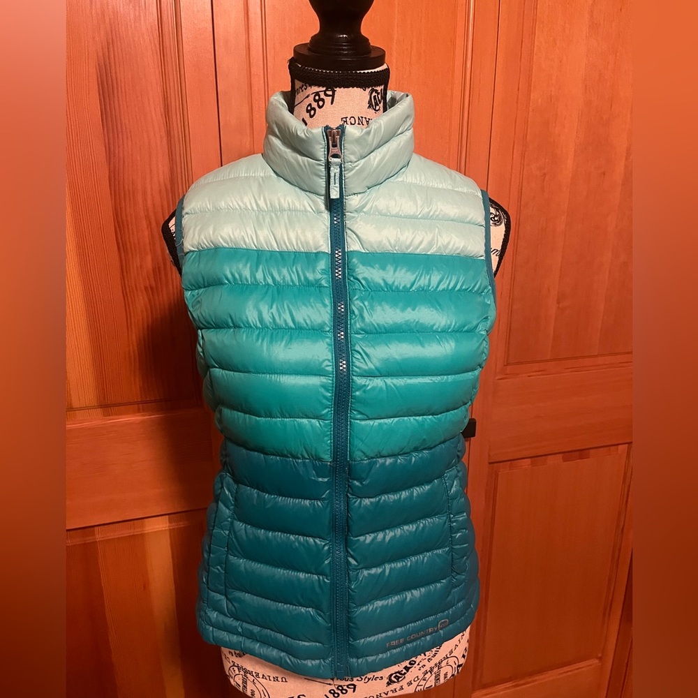 Free Country Green Puffer Vest